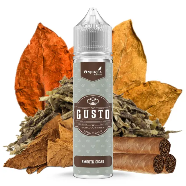 Smooth Cigar 10ml (60ml) - Gusto by Omerta