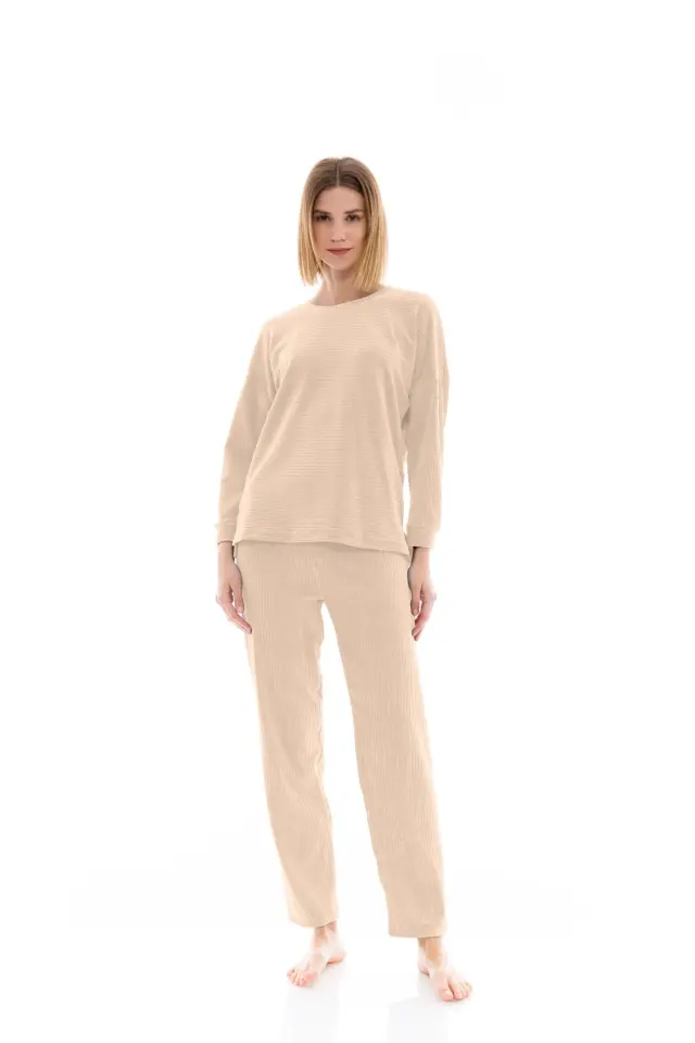 W1445 - Skin - PYJAMA VELVET STRIPE - XL