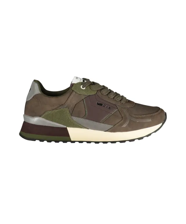 Gas - Ανδρικά Παπούτσια Sneakers Logan Nbk GAM623006-3193 Πράσινο/Καφέ