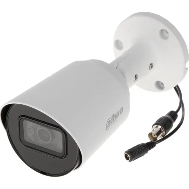 Dahua HAC-HFW1500T-A-S2 CCTV Κάμερα Παρακολούθησης Full HD+ 5MP Αδιάβροχη με Μικρόφωνο και Φακό 2.8mm 3