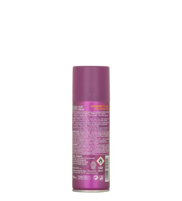 FARCOM 888 Hair Spray Ultra Strong Hold πολύ δυνατό κράτημα 200ml 2