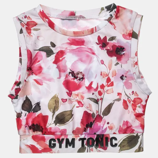 Σετ Gym Tonic με λουλουδάτο μοτίβο 2