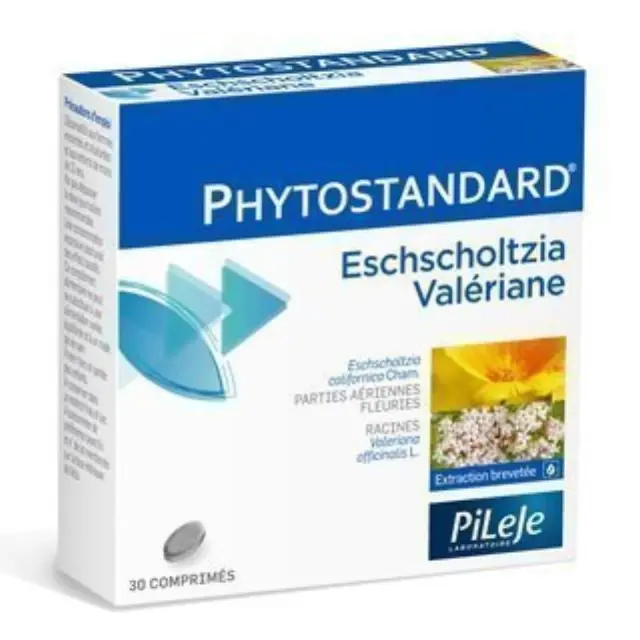 Pileje Phytostandard Eschscholtzia Valériane Συμπλήρωμα Διατροφής 30Δισκία