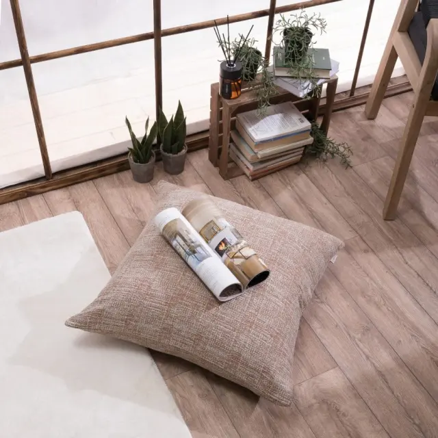 Μαξιλαροθήκη Hampton 12 TEORAN 65x65cm δαπέδου με γέμιση 3