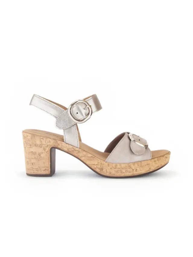 Gabor Πέδιλα Γυναικείο δέρμα Nubuck Μπεζ GAB/44764 62-RABBIT 3