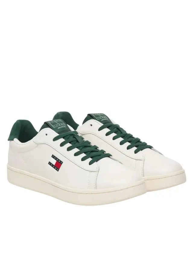 Tommy Hilfiger - Ανδρικά Sneakers Th Archive '98 EM0EM01596-0K5 Λευκό 2