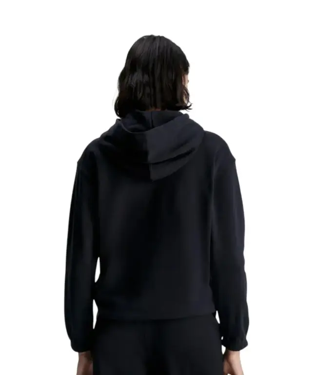 Calvin Klein - Γυναικείο Φούτερ Cotton Terry Logo Hoodie 00GWS3W300-BAE Μαύρο 2