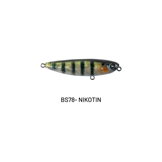 HanFish BASKIN 65F – Τεχνητό Topwater 65mm 7g - Τεχνητό Δόλωμα - Nikotin