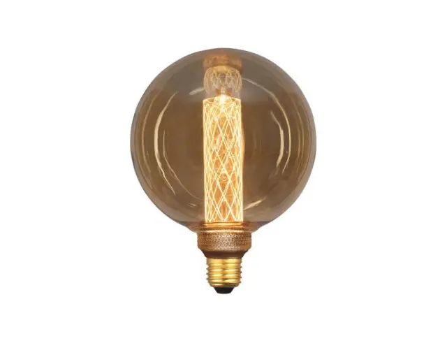 Λάμπα LED G125 Eurolamp (147-81823) για ντουί E27, 3.5W, 2000Κ, Θερμό Λευκό147-81823 2