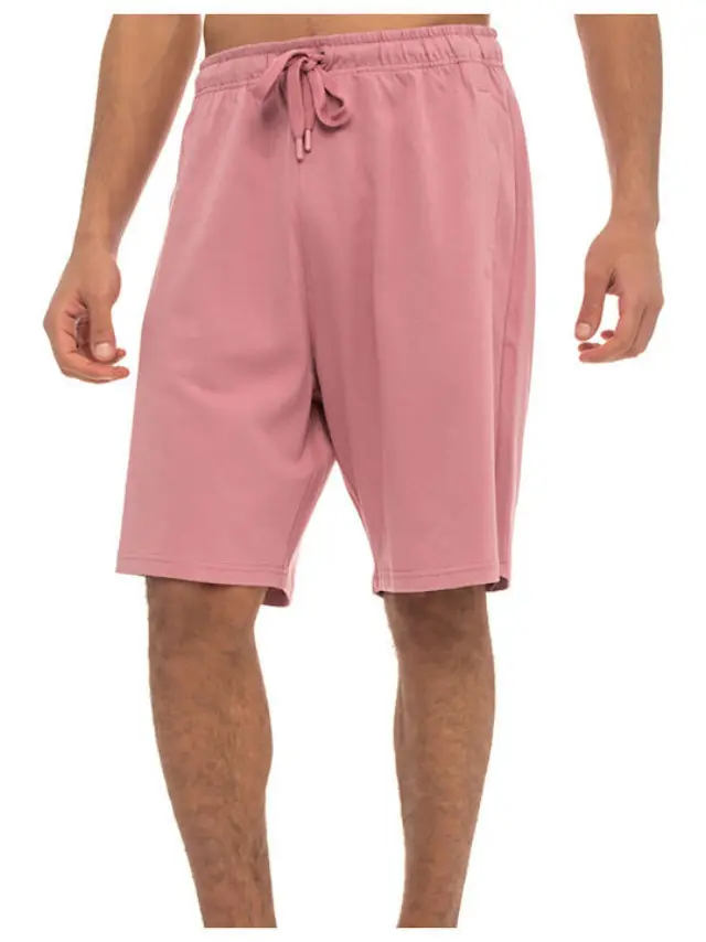 BE NATION ESSENTIALS HEAVY JERSEY SHORTS - XL