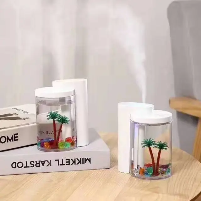 Mini υγραντήρας Flame humidifier - Love Water Humidifier OEM 3