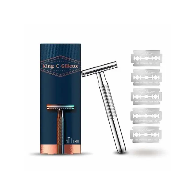 Gillette King Ξυράφι με 5 Ανταλλακτικά