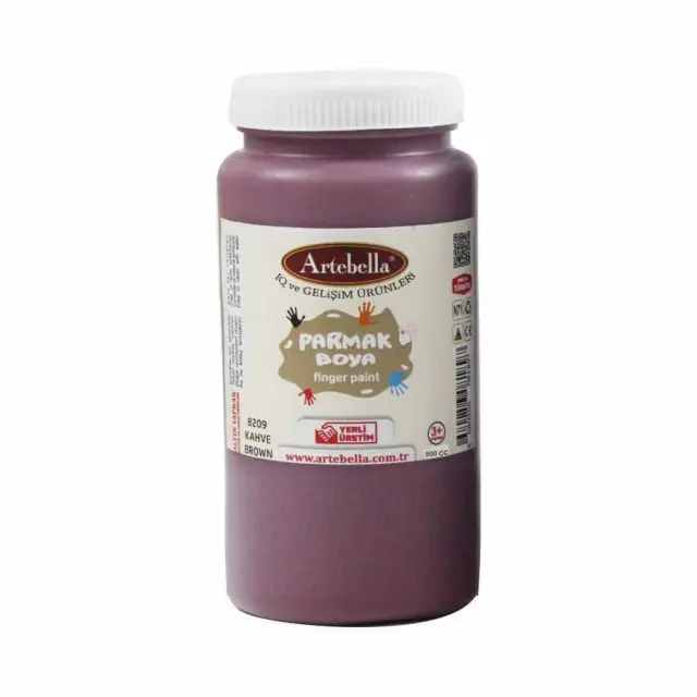 Artebella Δακτυλομπογιά - 8209 Brown - 500ml