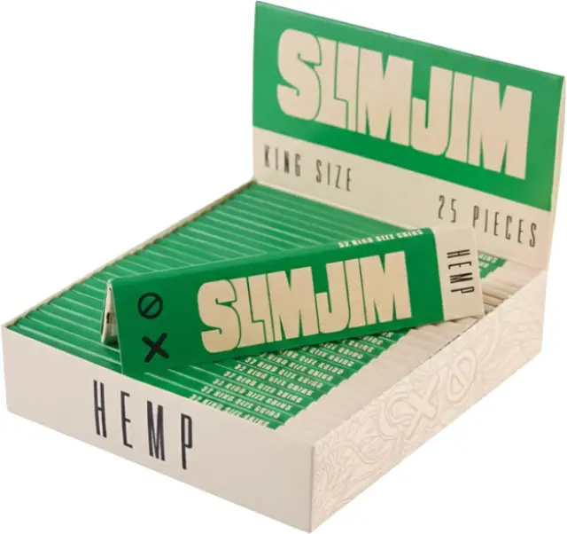 Slim Jim Χαρτάκια King Size Slim Hemp 32φ. 3