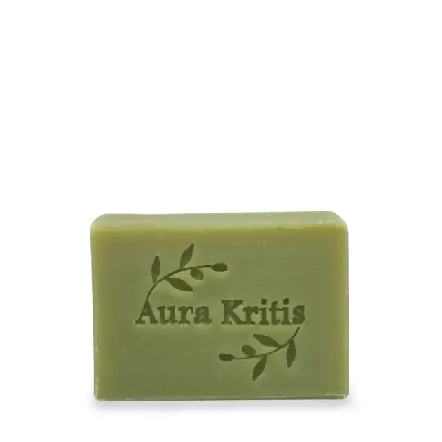 Φυσικό πράσινο σαπούνι σώματος 100g Aura Kritis