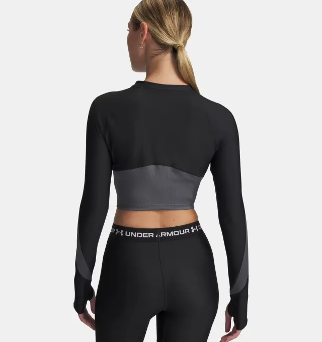 Under Armour HeatGear Rib 1/4 Zip 6003981-004 - L 2