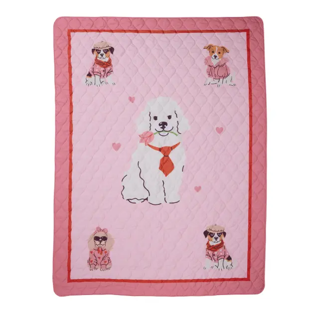 Κουβερλί 160x220 Μονό Das Home 4938 Pink 100% Microfiber 2