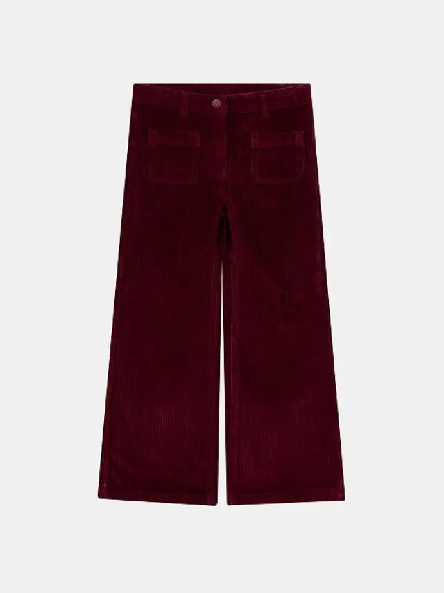 Παιδικό Παντελόνι για Κορίτσια Velvet Wide-Leg ΜΩΒ