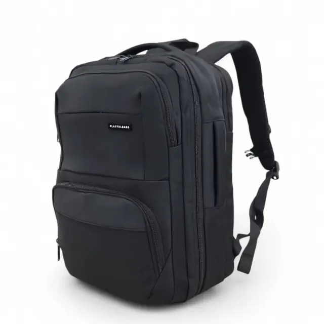 Επαγγελματικό Σακίδιο Laptop 15,6" PLAYFULBAGS PS6-1824 27L με Θήκη A4 και Πολλαπλές Θήκες Οργάνωσης 3