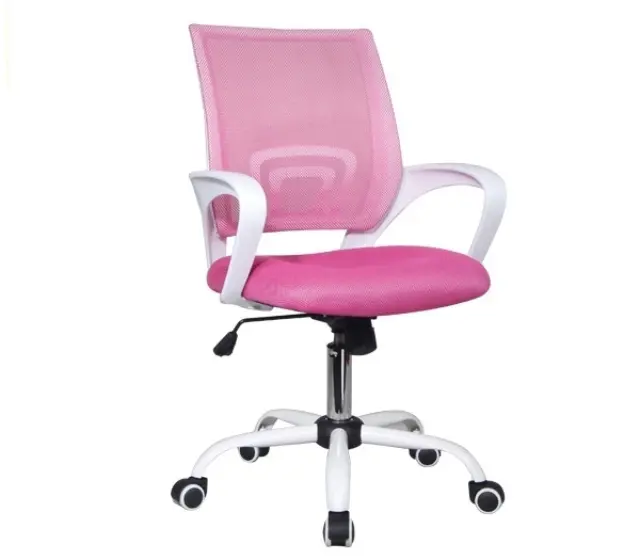Πολυθρόνα BF2101-S Mesh Ροζ 54x56x91/101cm