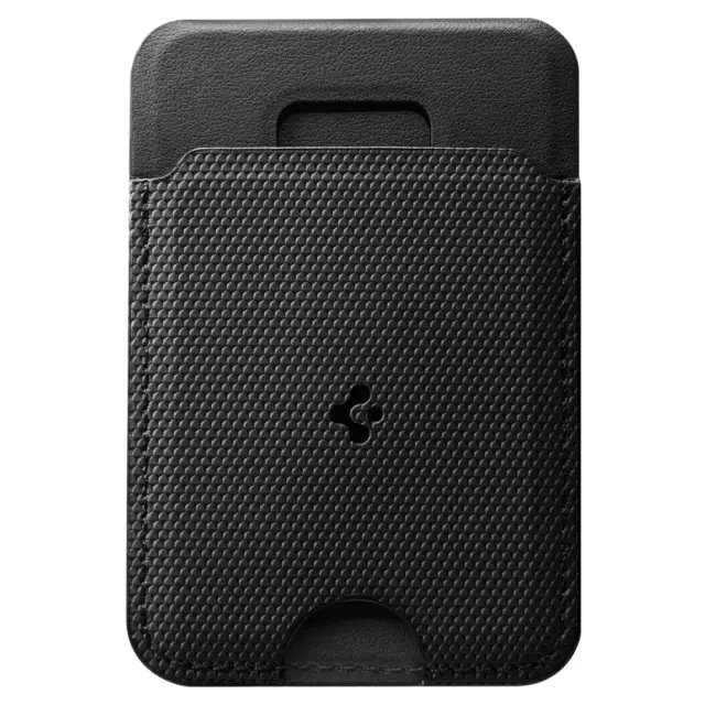 SPIGEN S314-3 SLIM FOLD TRIPOD MAGSAFE UNIVERSAL MAGNETIC CARD HOLDER BLACK 2