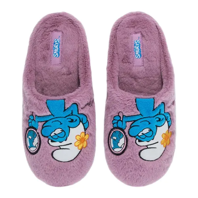 Parex Γυναικείες Παντόφλες Smurf, Χρώμα Μωβ