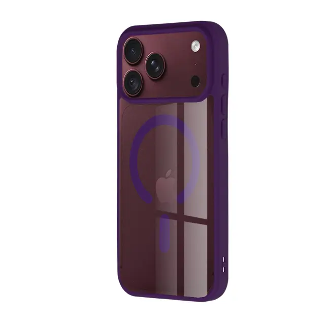 Techsuit® MagSafe Pro για iPhone 18 Pro Max / iPhone 17 Pro Max -Dark Purple 2