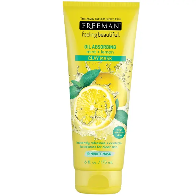 Freeman Μάσκα Έλεγχος Λιπαρότητας Mint & Lemon 175ml