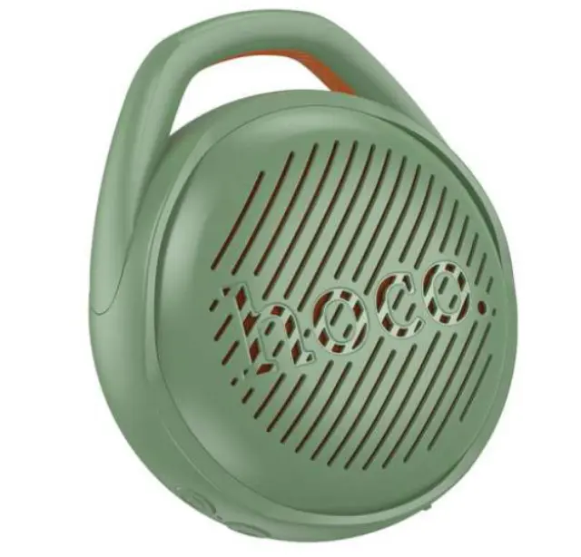 Hoco Φορητό Επαναφορτιζόμενο Ηχείο Bluetooth 5W με Ραδιόφωνο Πράσινο HC24