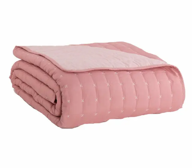 ΚΟΥΒΡ-ΛΙ ΜΙΚΡ-ΠΟΛ BICOLOR-20 160X220 D.PINK-L.PINK - NEF NEF