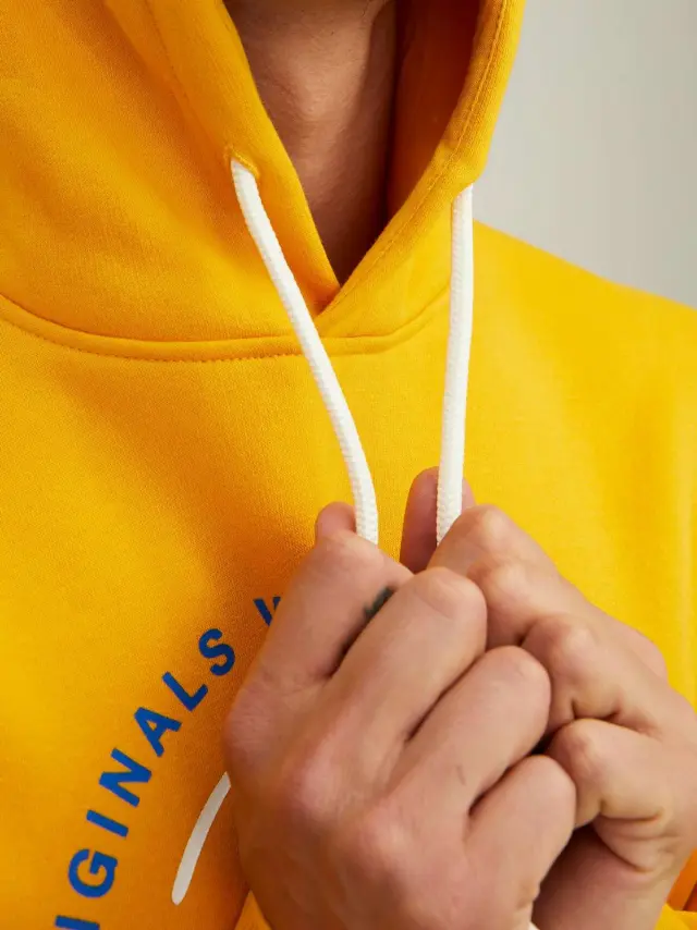 JORJERRYS SWEAT HOOD FST Golden Rod - L 2