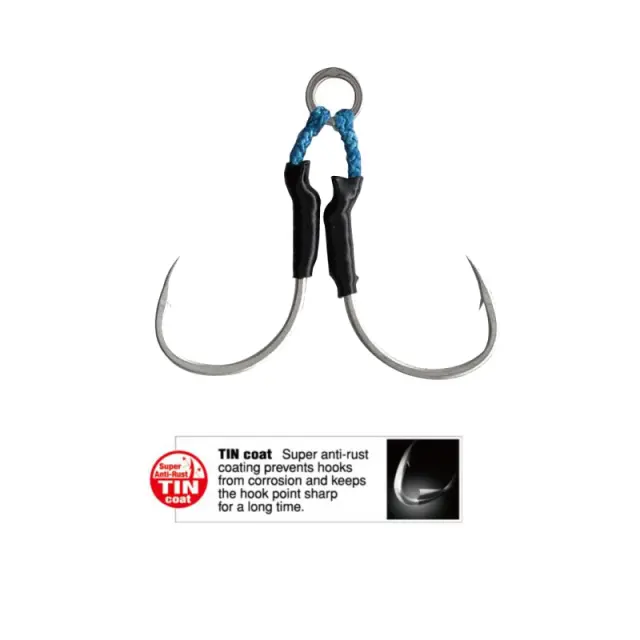 Assist Hooks Διπλά Hayabusa EX-403 3/0 2