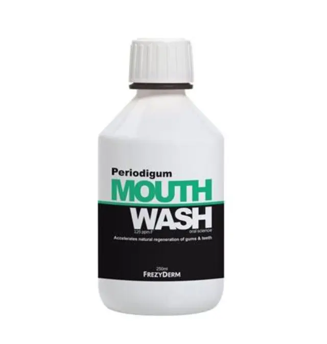 Frezyderm Periodigum Mouthwash Φθοριούχο Στοματικό Διάλυμα Κατάλληλο για Περιοδοντίτιδα 250ml