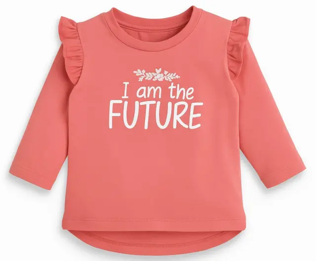 Μπλουζάκι Μακρυμάνικο I am the Future Venere Pink 8020626 - 12 M (80cm)