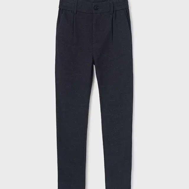 Junior 10 έως 18 ετών Παντελόνι λοξότσεπο tailoring fit ναυτικό μπλε - 16Ε
