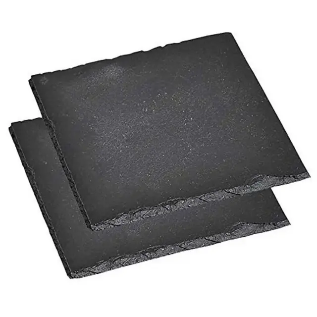 Kesper Σετ Σουβέρ 2τμχ Πέτρινα Stone 38110 13x13cm Black