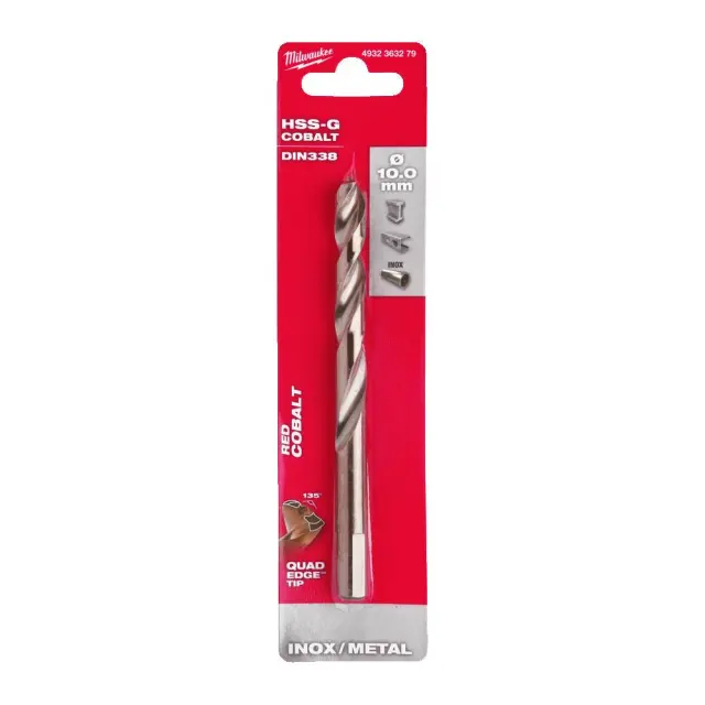 Milwaukee 4932363279 - ΤΡΥΠΑΝΙ ΚΟΒΑΛΤΙΟΥ 10.0mm (BLISTER) MW 2