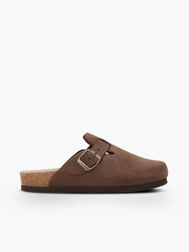 Genuins Σαμπώ Unisex δέρμα suede Καφέ GEN/RIVA G106906 BROWN 2