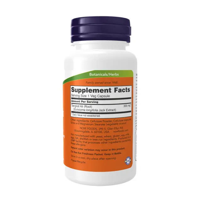 Now Foods TestoJack 300mg Συμπλήρωμα για την Σεξουαλική Υγεία 60 φυτικές κάψουλες 2