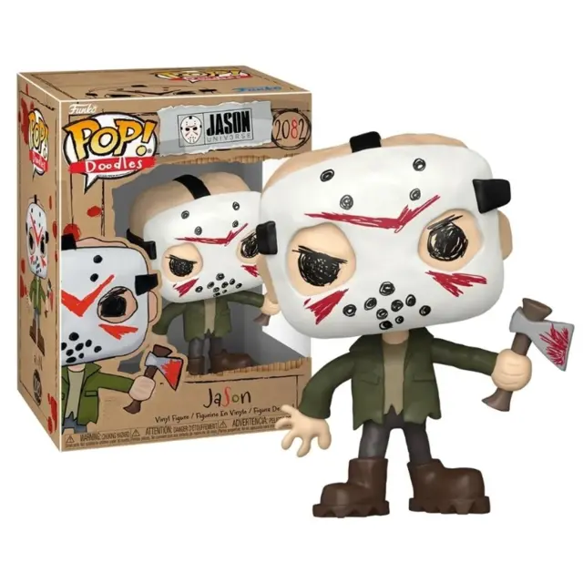 Φιγούρα Funko Pop! Movies: Friday the 13th - Jason (Doodles) #2082 Vinyl Figure