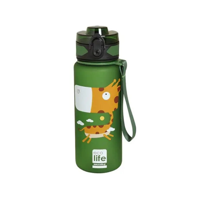 Ecolife Παγούρι Tritan 500ml Giraffe (33-BO-2307)