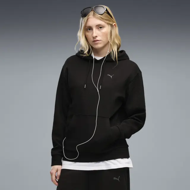 Puma Ess Elevated Hoodie Black 694019-01 - L