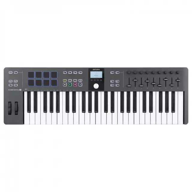 Arturia Keylab Essential 49 ΜΚ3 Midi Keyboard Black