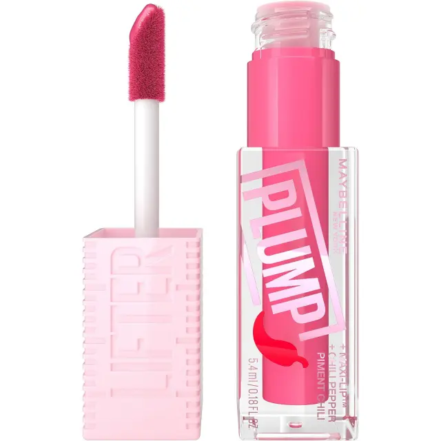 Maybelline New York Lifter Plumping Gloss No 003 Pink Sting, Lip Gloss για Όγκο στα Χείλη, 5.4ml