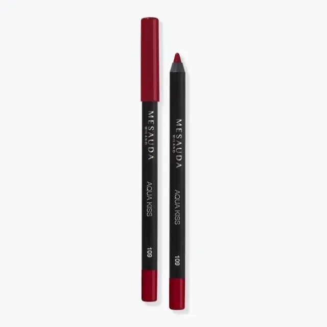 Mesauda Aqua Kiss Αδιάβροχο Μολύβι Χειλιών 1.14gr - 109-Rouge Noir