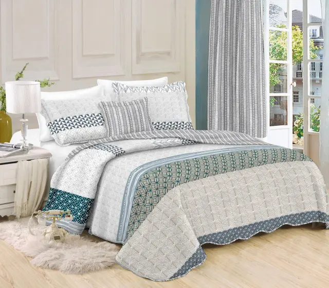 Σετ Κουβερλί 160Χ240 Μονό Τυπωτό Microfiber Viopros 5246