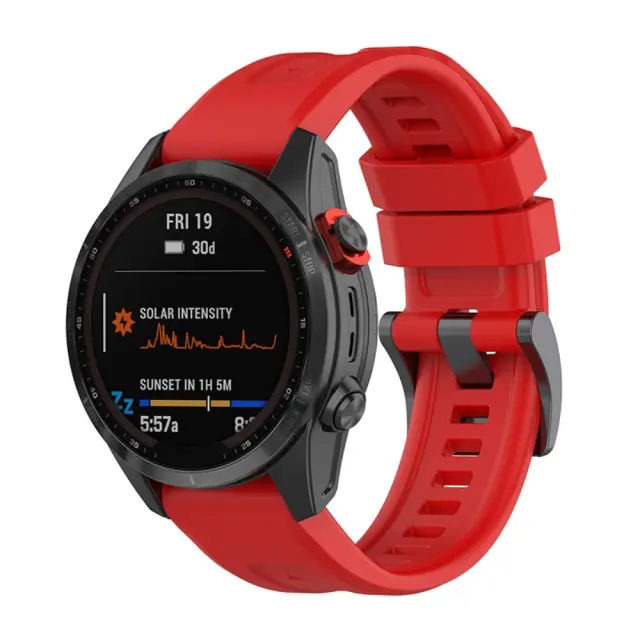 Λουράκι για Garmin Fenix 3/5x/3hr/5x Plus/6x/6x Pro/7x/8/9 (51mm)- Red OEM