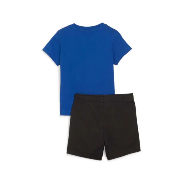 Puma Unisex Kids Minicats Tee Shorts Set Μπλε 845839-18 (Puma) 2