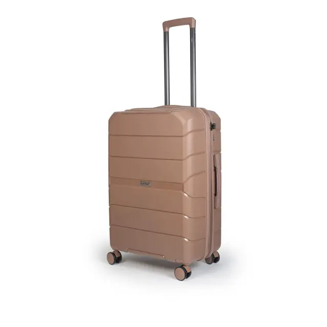 Βαλίτσα trolley Επεκτάσιμη Elusive Cardinal (PP) μεσαία 2016/60cm ροζ χρυσό - Medium