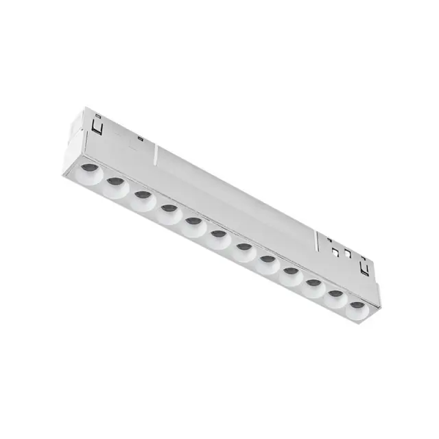 LED ΜΑΓΝΗΤΙΚΟ ΓΡΑΜΜΙΚΟ ΦΩΤΙΣΤΙΚΟ 48V DC 12W 4000K 1080LM 36° OSRAM Ra90 L220mm ΛΕΥΚΟ / MEYE1240W